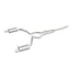 MagnaFlow Cat Back, SS, 2.5in, Street, Dual Split Polished 4.5in Tips 2015 Ford Mustang Ecoboost