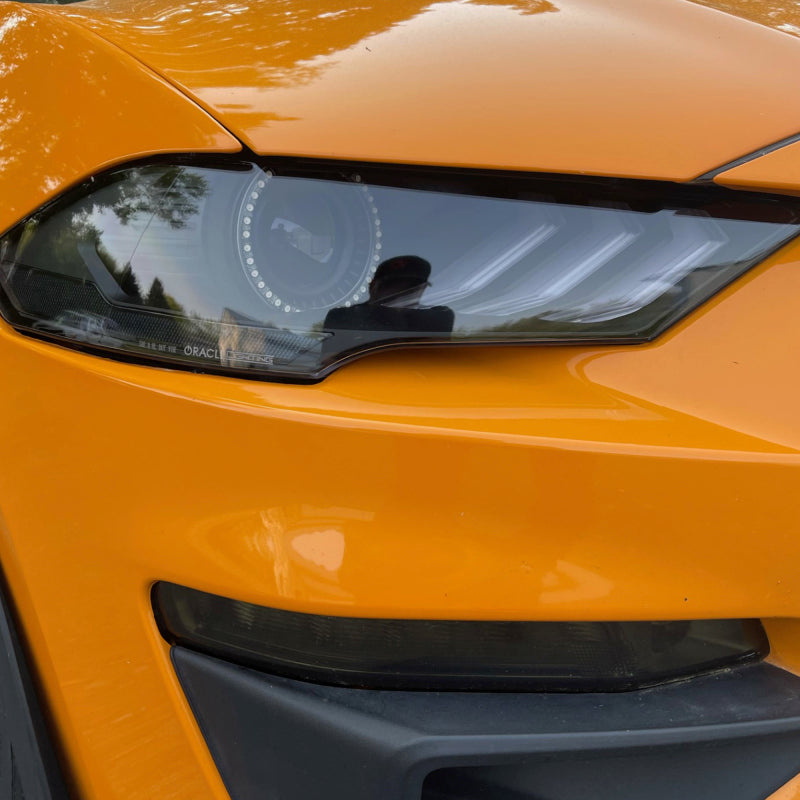 Oracle Lighting Dynamic ColorSHIFT LED Headlights - Black Series for 18-23 Ford Mustang 8204-332