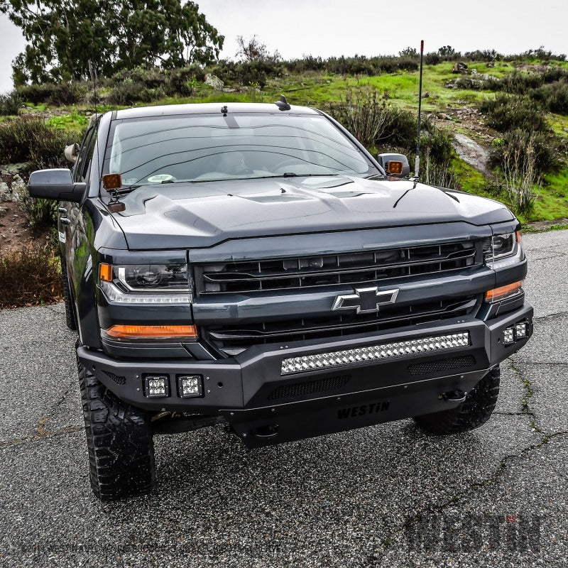 Westin 16-19 Chevy/GMC Silverado/Sierra 1500 Pro-Mod Front Bumper