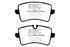 EBC 11 Audi A6 2.0 Turbo Yellowstuff Rear Brake Pads