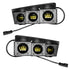 ORACLE Lighting Triple Yellow LED Fog Light Kit for 21-22 Ford Bronco Steel Bumper 5890-006