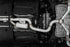 MBRP Valve Delete Exhaust 3" Cat-Back Quad Rear 22 Volkswagon Golf R MK8 w/ Carbon Fiber S46123CF