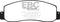 EBC 05-07 Ford F250 (inc Super Duty) 5.4 (2WD) Extra Duty Front Brake Pads
