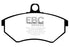 EBC 89-93 Volkswagen Corrado 1.8 Supercharged Yellowstuff Front Brake Pads