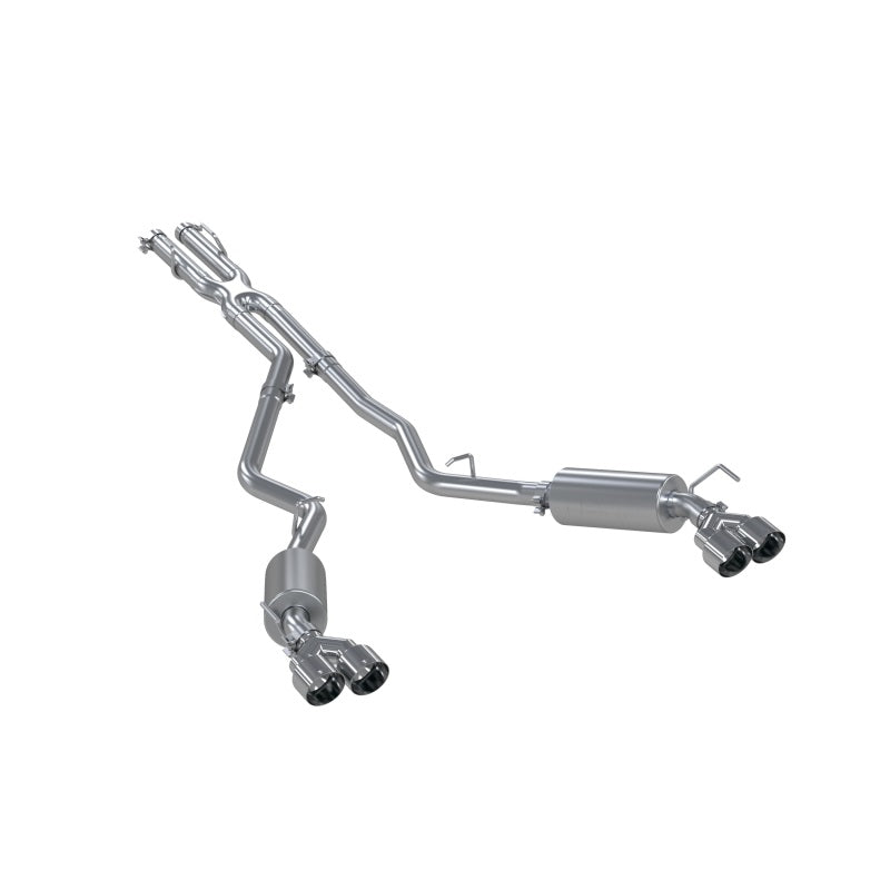 MBRP 2.5" Cat Back, Dual Rear, Aluminized Steel, 20-21 Ford Explorer ST 3.0L Ecoboost S5205AL