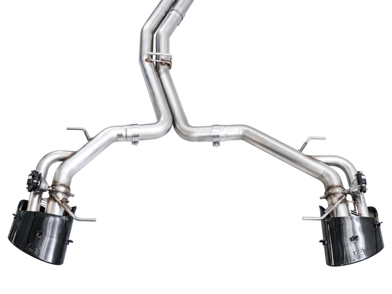 AWE Tuning SwitchPath Cat-back Exhaust - Diamond Black Tips for 21-23 Audi C8 RS6/RS7 3025-33776