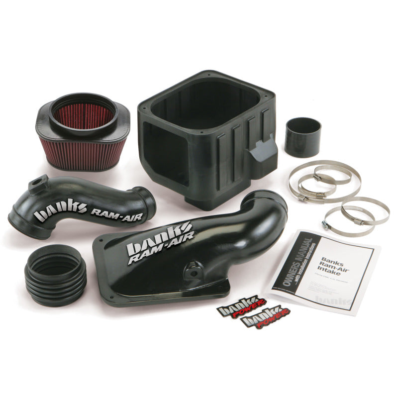 Banks Power Ram-Air Intake System Oiled Filter Set for 01-04 Chevy 6.6L Lb14 42132