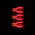 AlphaRex Luxx-Series LED Tail Lights Black/Red for 19-21 Dodge Ram 1500 640050