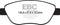 EBC 14-17 Fiat 500 Redstuff Ceramic Low Dust Front Brake Pads