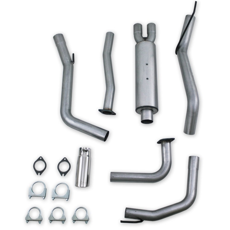 MBRP Single Side AL 3" Cat Back Exhaust For 05-19 Nissan Frontier 4.0L V6 EC/CC-SB S5406AL