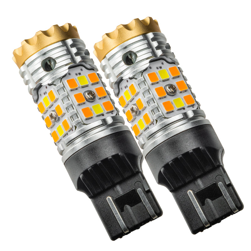 Oracle Lighting 7443-CK LED Switchback High Output Can-Bus LED Bulbs (Pair) Amber/White 5111-023