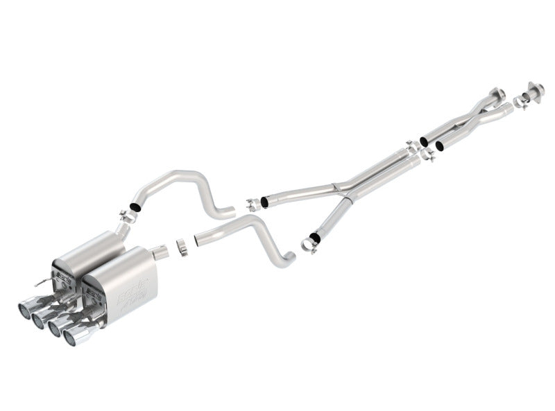 Borla 05-08 Chevrolet Corvette Coupe/Convertible 2dr 6.2L 8cyl AT/MT 6spd ATAK SS Catback Exhaust