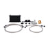 Mishimoto 10-15 Chevrolet Camaro SS Thermostatic Oil Cooler Kit - Black