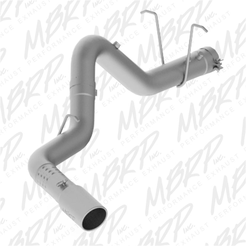 MBRP 4" Filter Back Single Side AL Exhaust System For 11-19 Chev/GMC 2500/3500 Duramax S6032AL