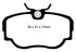 EBC 83-85 BMW 318 1.8 (E30) Yellowstuff Front Brake Pads
