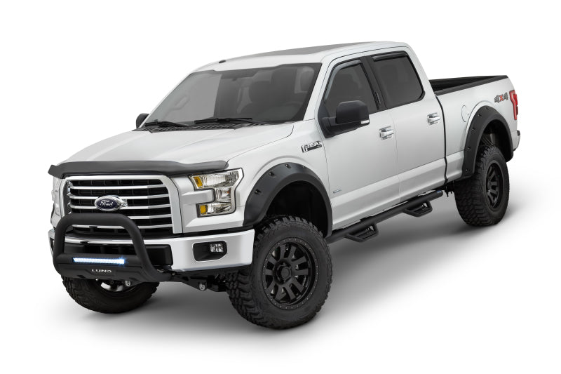 Lund 2018 Ford F-150 RX-Rivet Style Textured Elite Series Fender Flares - Black (4 Pc.)