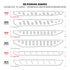 Go Rhino RB20 Slim Running Boards - Universal 80in. - Tex. Blk