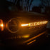 ORACLE Lighting Universal Illuminated Amber LED Letter Badges - Matte Black Surface Finish - R 3141-R-005