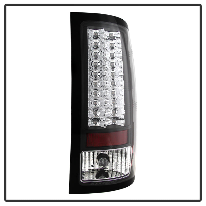 Spyder GMC Sierra 07-13 (Not fit 3500 Dually 4 Rear Wheels)LED Tail Lights Black ALT-YD-GS07-LED-BK