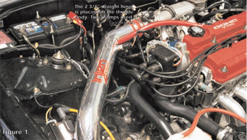 Injen Black RD Cold Air Intake System For 99-00 Honda Civic Si I4-1.6L - RD1560BLK
