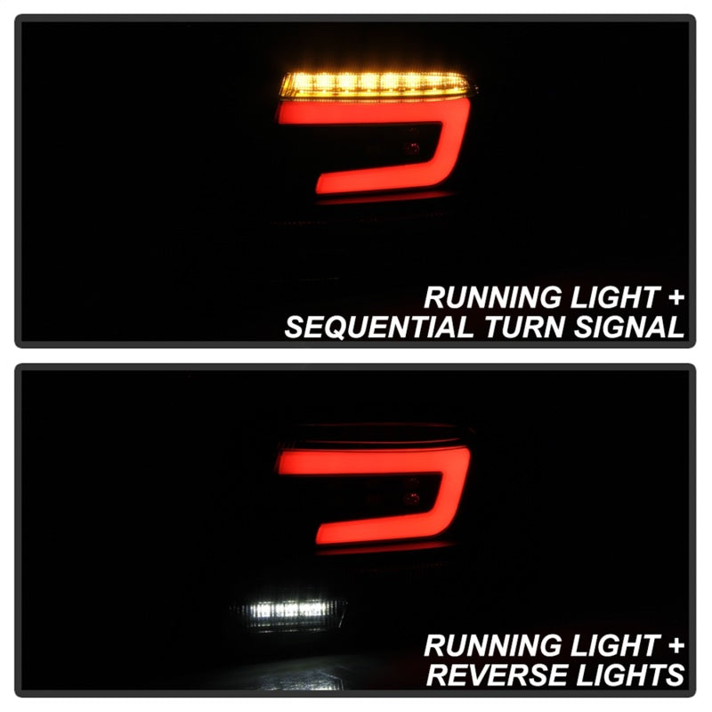 Spyder 08-11 Subaru Impreza WRX 4DR LED Tail Lights - Black Smoke ALT-YD-SI084D-LED-BSM