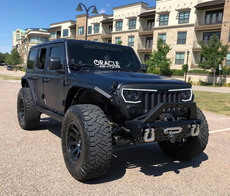ORACLE Lighting VECTOR PRO-Series Full LED Grill for Jeep Wrangler JL/JT 5837-PRO