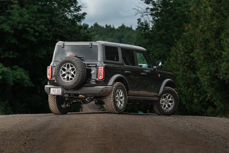 MBRP 3" Aluminized Steel Catback Exhaust For 21-24 Ford Bronco 2.3L/2.7L EcoBoost, Gas - S5235AL