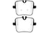 EBC 2018+ BMW M5 4.4TT (F90) Redstuff Rear Brake Pads