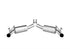 Borla 10-11 Chevy Camaro SS Coupe/Convertible 6.2L 8cyl SS S-Type Exhaust (REAR SECTION ONLY)