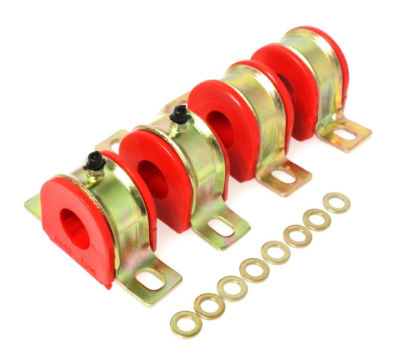 Energy Suspension 1-1/16in Gm Greaseable S/B Set - Red