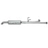 MBRP Exhaust, 2.5" Turn Down Single Side Aluminized for 07-08 Toyota Tundra S5318AL