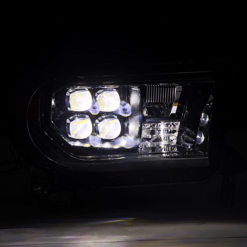 AlphaRex NOVA LED Projector Headlights Alpha-Black for 07-13 Toyota Tundra 880820