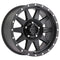 Method MR301 The Standard 17x9 -12mm Offset 5x5 94mm CB Matte Black Wheel