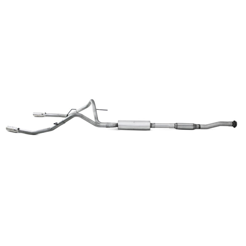 MBRP Exhaust, Dual Split Rear Exit, Aluminized for 11 Ford F-150 5.0L V8 S5234AL