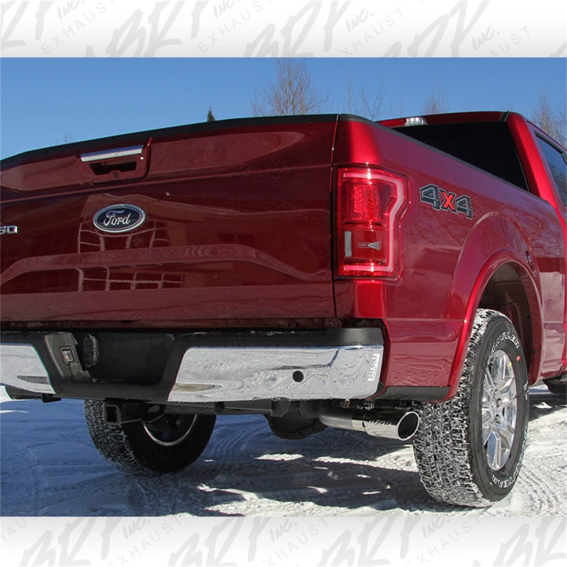 MBRP 3" Cat Back Single Side Exit AL Exhaust System For 15-20 Ford F-150 5.0L S5256AL