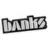 Banks Power 4.5"/6.5" wide acrylic embossed decal Small Urocal Black/Silver 96006