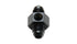 Vibrant -6AN Male Union Adapter Fitting w/ 1/8in NPT Port