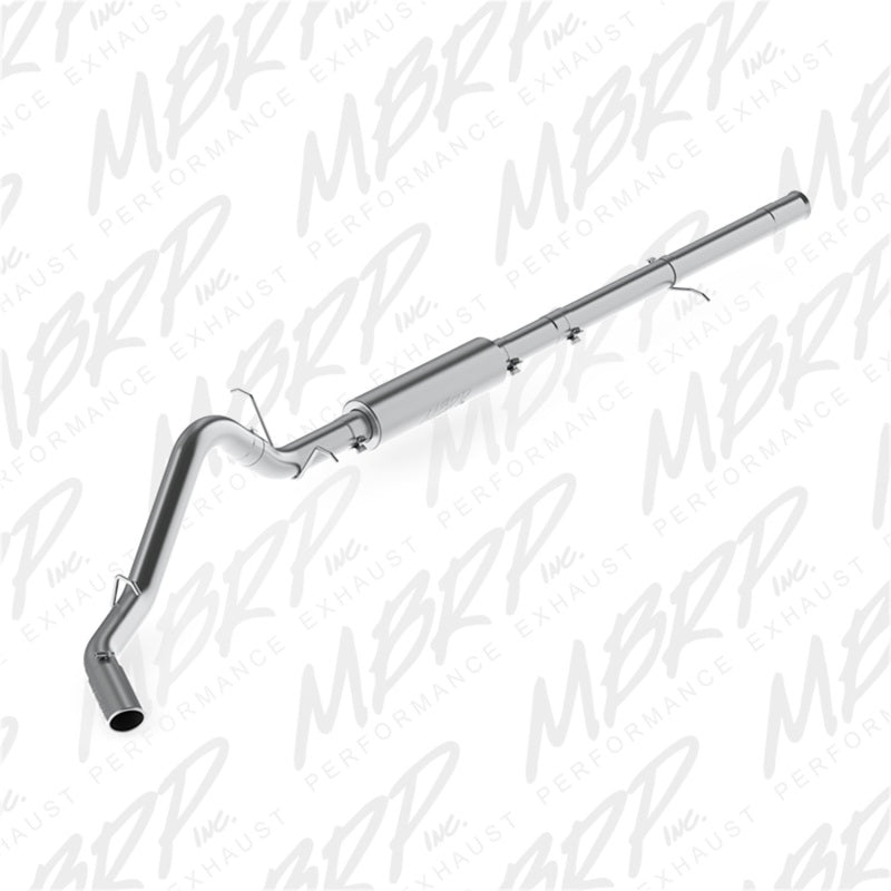 MBRP 3.5" Cat Back, Single Side Exit AL, 2014 Chevy/GMC 1500 Silverado/Sierra 6.2L V8 S5086AL
