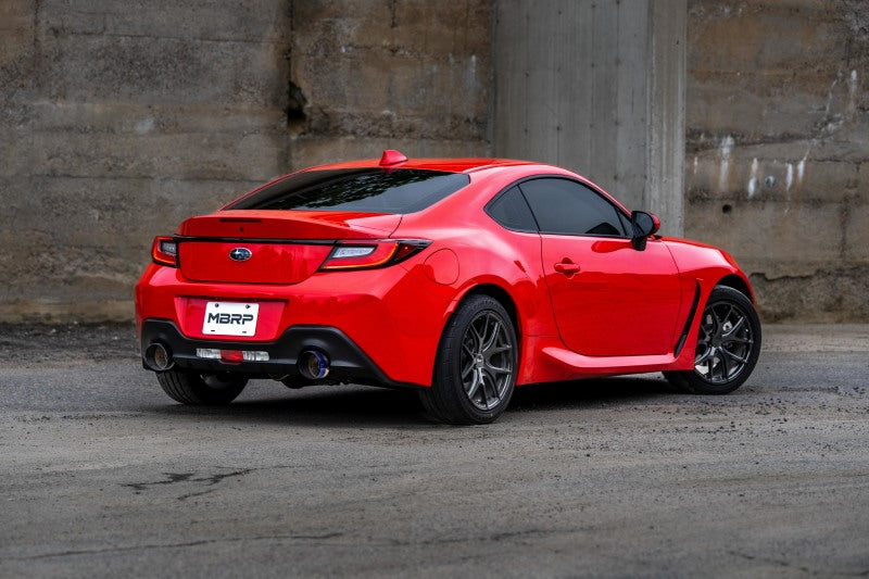 MBRP 2.5" Axle-Back Dual Split Rear 2022 Subaru BRZ 2.4L/Toyota GR86 2.4L w/ 5" CF Tips S48053CF