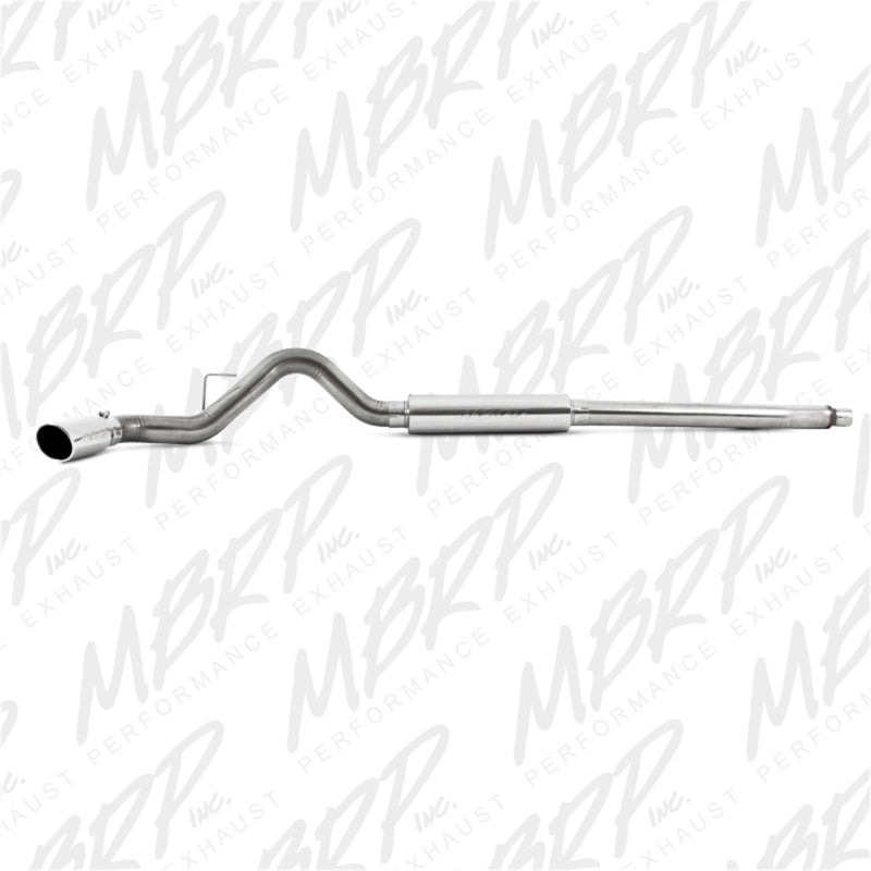 MBRP Single Side T409 Exhaust 4" Resonator Back For 11-16 Ford F-250/350/450 6.2L V8 S5246409