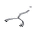 MBRP Quad Rear Exit Exhaust, 18-21 Audi S5 Coupe/S4 Sedan T304 SS 2.5" Cat-Back S4607304