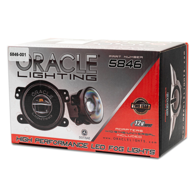 ORACLE Lighting High Performance Dynamic ColorSHIFT 20 W LED Fog Lights for Jeep JK/JL/JT 5846-332