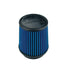 Injen Nanofiber SuperNano-Web Dry Air Filter - 3" Filter 5" Base / 4.875" Tall / 4 Top X-1020-BB