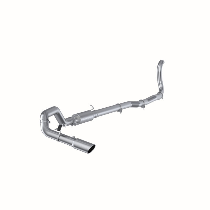 MBRP 4"Turbo Back Single Side Exit AL Exhaust Sys For 89-93 Dodge 2500/3500 Cummins 2WD ONLY S6148AL