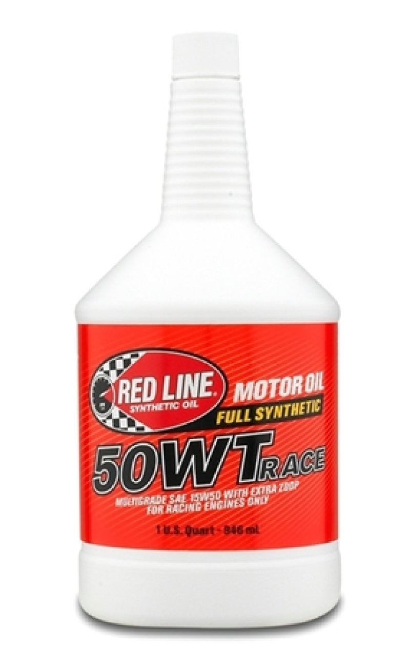 Red Line 50WT Full Synthetic Racing Oil (Set of 12 x 1 Qt. Bottle) 10504