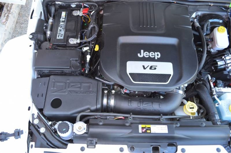 Injen Evolution Cold Air Intake System for 12-15 Jeep Wrangler JK 3.6L V6 Intake EVO5008