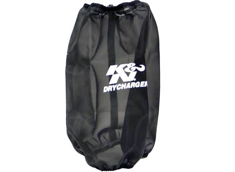 K&N DryCharger Air Filter Wrap, Round Tapered Black 6.625"Base ID / 5.25"Top ID / 9.5"H RC-4780DK