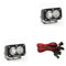 Baja Designs S2 Sport Black LED Auxiliary Light Pod Pair, Driving/Combo Pattern, Clear 547803