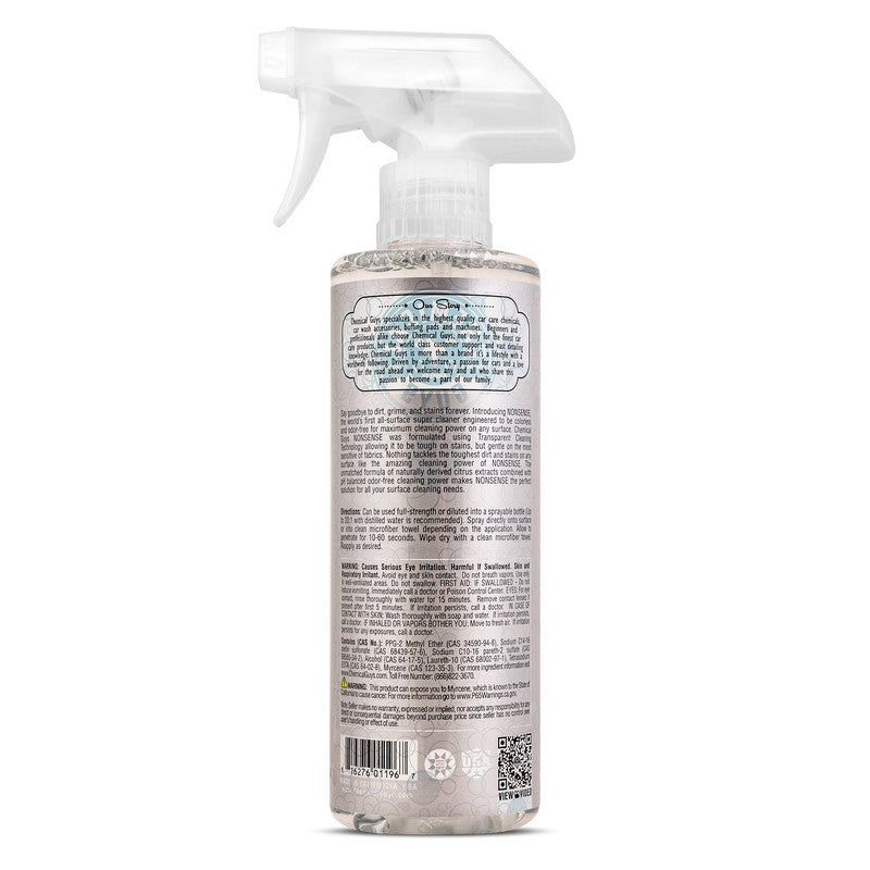 Chemical Guys Nonsense Colorless & Odorless All Surface Cleaner (Set of 6 x 16 Oz.) SPI_993_16