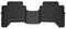 Husky Liners 2019 Ford Ranger SuperCrew Cab X-Act Contour Black Floor Liners (2nd Row)
